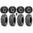 thumbnail image 1 of MetalFX Outlaw R Bdlk 17" Wheels Bk 37" Carnivore Tires Polaris RZR Turbo R & Pro R Ranger 1500 Xpedition, 1 of 4