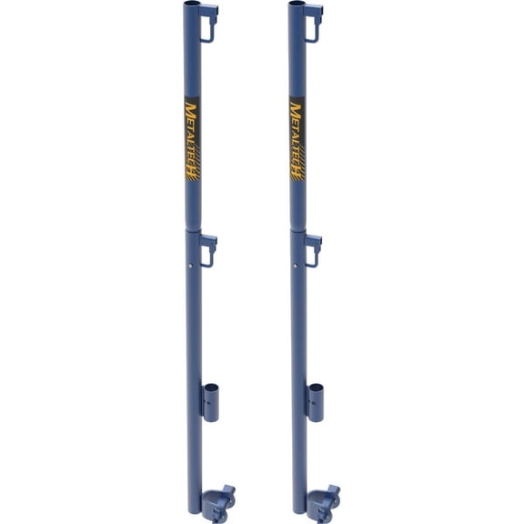 MetalTech Guardrail Post with Wedge Clamp (2-Pack) M-MGPUSLJP