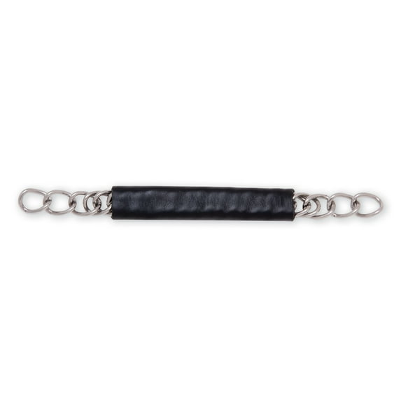 Metalab Single Curb Chain w/Leather Cover Black FULL