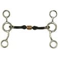 thumbnail image 1 of Metalab Stainless Steel Junior Cow Horse Roller Dog Bone Gag Bit, 1 of 4