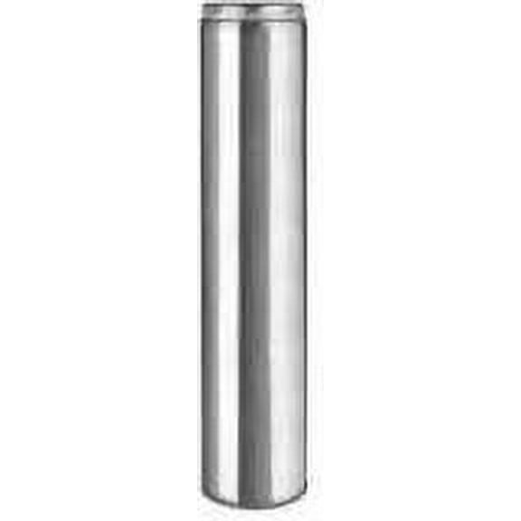 Metalbest 212036G Galva-Temp 12" X 36" Class A Chimney Pipe Length - Stainless Steel