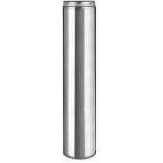 Metalbest 12U-12 Ultra-Temp 12" X 12" Class A Chimney Pipe Length - Silver