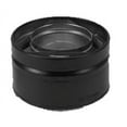 thumbnail image 1 of Metalbest 4Dt-Aa Direct-Temp 4" X 6-5/8" Direct Vent Appliance Adapter - Black, 1 of 1