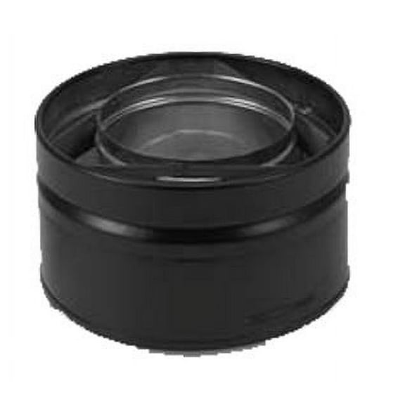 Metalbest 4Dt-Aa Direct-Temp 4" X 6-5/8" Direct Vent Appliance Adapter - Black