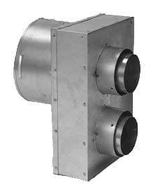 Metalbest 1604655 Direct-Temp 4" X 6-5/8" Direct Vent Standard Co-Linear Appliance Adapter