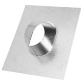 Metalbest 1604825 Direct-Temp 4" X 6-5/8" Direct Vent Adjustable Flashing For 0/12 To 6/12