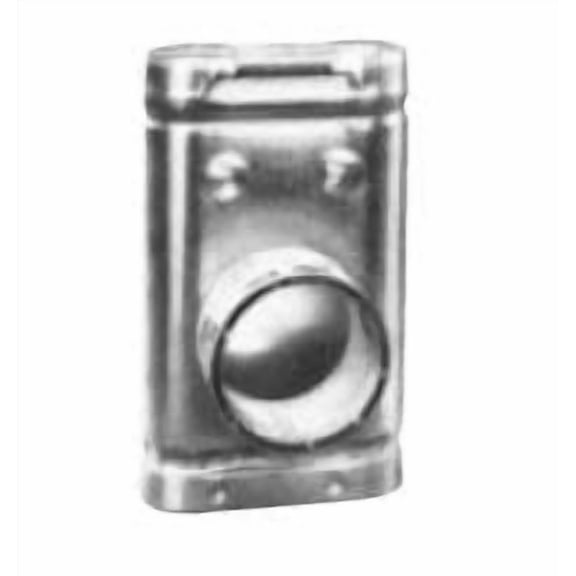 Metalbest 4Ov-Ts Ov 4" Type B Gas Vent Standard Oval Tee