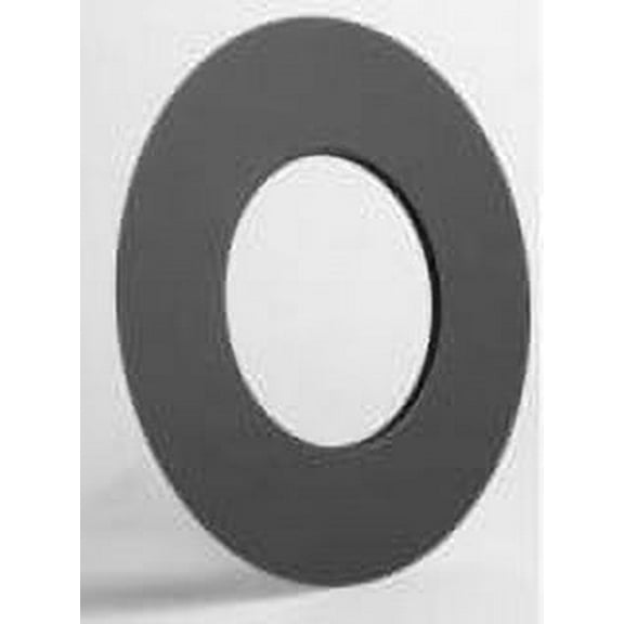 Metalbest 5Dt-Tp Direct-Temp 5" X 8" Direct Vent Trim Plate - Black