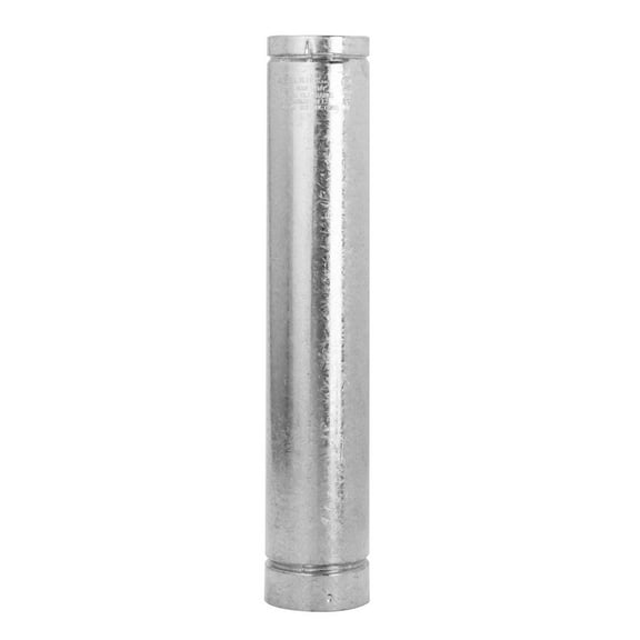 Metalbest 7Rv-4 Rv 7" Type B Gas Vent 48" Pipe Length - Galvanized