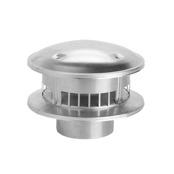 Selkirk 8RV-RT 8 in. Dia. Galvanized Steel Round Gas Vent Pipe