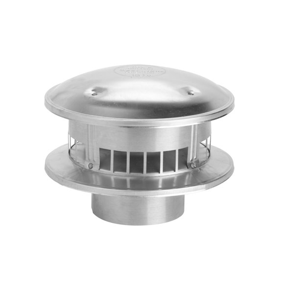 Selkirk 8RV-RT 8 in. Dia. Galvanized Steel Round Gas Vent Pipe