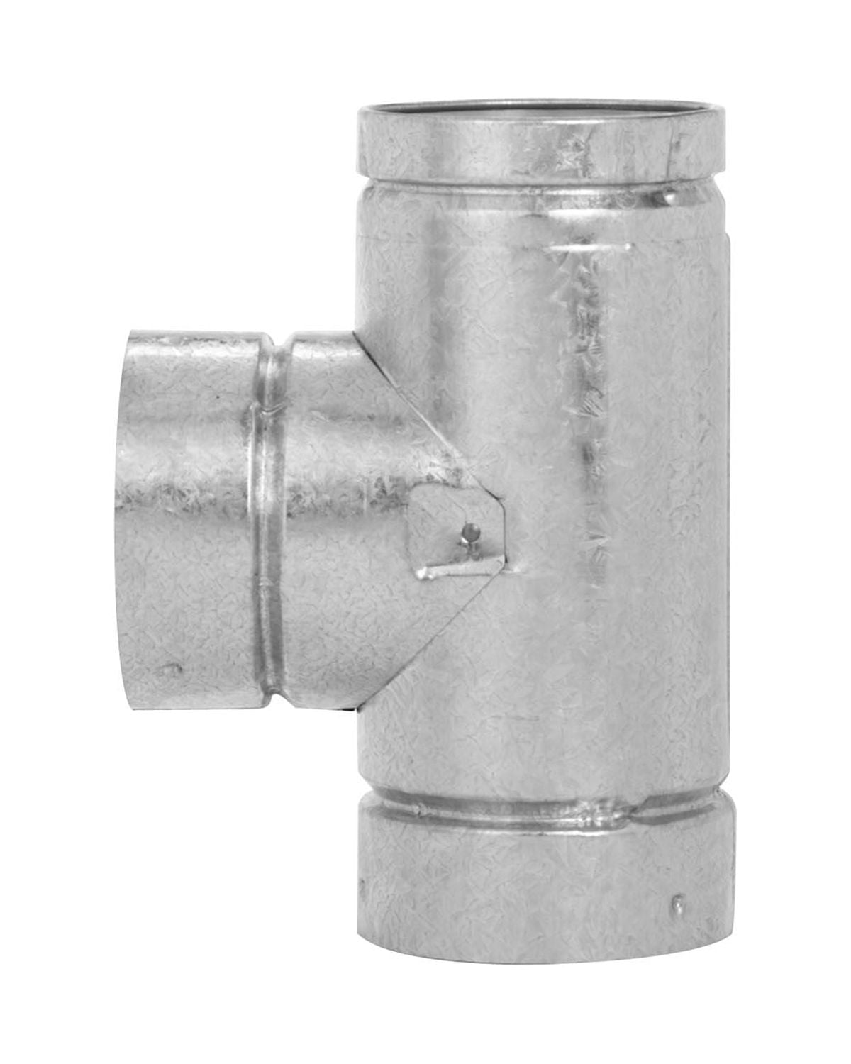 Metalbest 108104 Rv 8" To 4" Type B Gas Vent Reduction Tee - Galvanized
