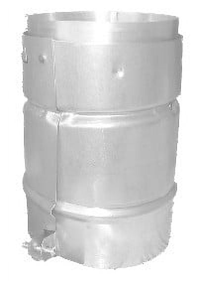 Metalbest 178086 8" B-Vent To Aluminum Flex Adapter - Silver