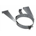 thumbnail image 1 of Metalbest Uawb Universal Adjustable Wall Band For 5" To 8" Class A Chimney Pipe - Silver, 1 of 1