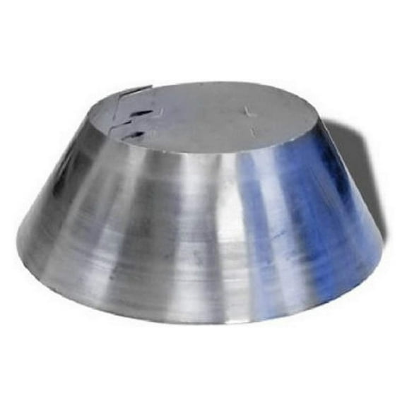 Metalbestos 6T-SC 6-Inch Storm Collar - Stainless Steel Chimney Flashing - Roof Pipe Seal - Weatherproof Protector - Easy Installation 6 In. Silver