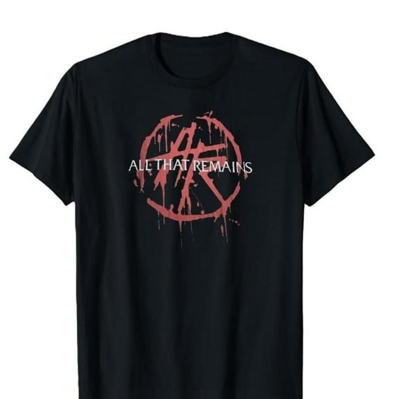Metalcore Band All That Remains Graphic Tee, Tops Has All That Remains Band Logo/Related Design, Round Neck Regular Fit T - shirts, Size(S - 5XL)