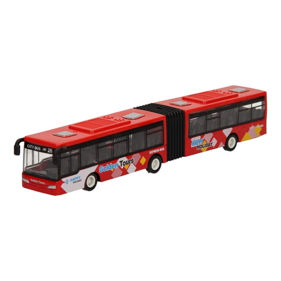 Metalen Bus - Rood