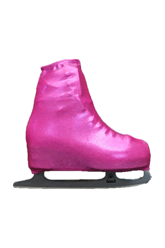 Metalic Figure Skating Boot Covers by Kami-So - Fuchsia