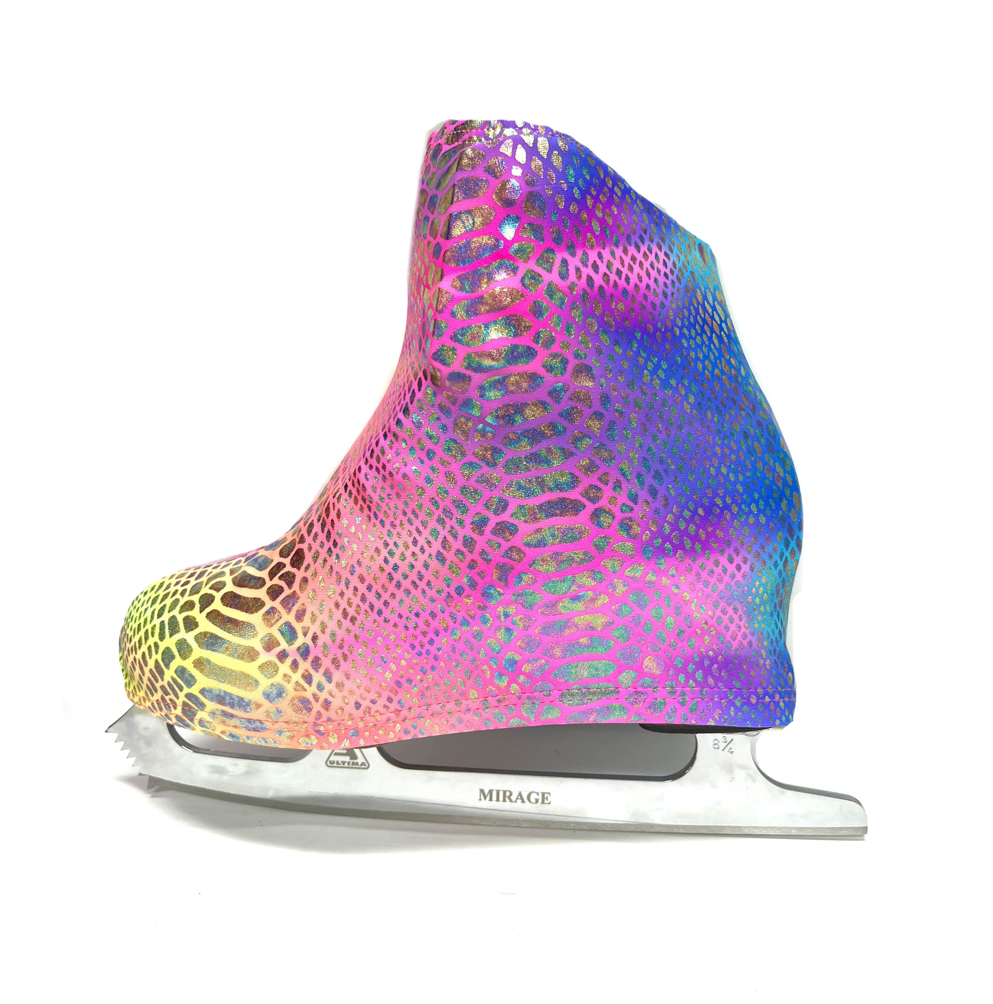 Metalic Ice Skating Boot Covers by Kami-So (Sunrise Python, Adult ...