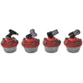 thumbnail image 1 of Metalic Tools Drill Hammer Saw Wrench Constuction -24pk Cupcake / Desert / Food Decoration Topper Picks with Favor Stickers & Sparkle Flakes, 1 of 2