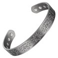 thumbnail image 1 of Metaljc Magnetic Copper Cuff Bracelet for Men Women with 3500 Gauss Neodymium Magnets, 1 of 6