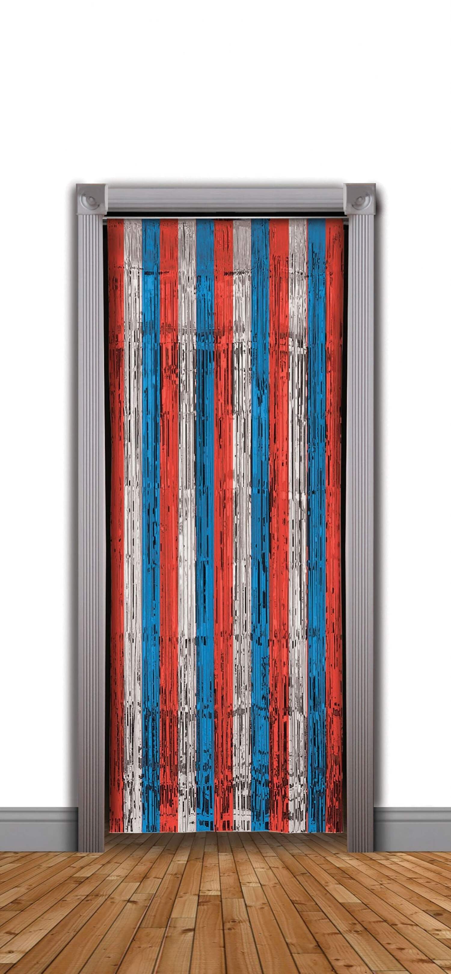 Doorway Curtain Rd Sil Blu Tinsel 240x94cm Party Goods Unisex Doorway Curtain Rd Sil Blu Tinsel 240x94cm Party Goods Unisex