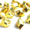 thumbnail image 1 of Metallic Acrylic Ice Rocks Table Scatter, 1-inch, 100-piece, Gold, 1 of 1