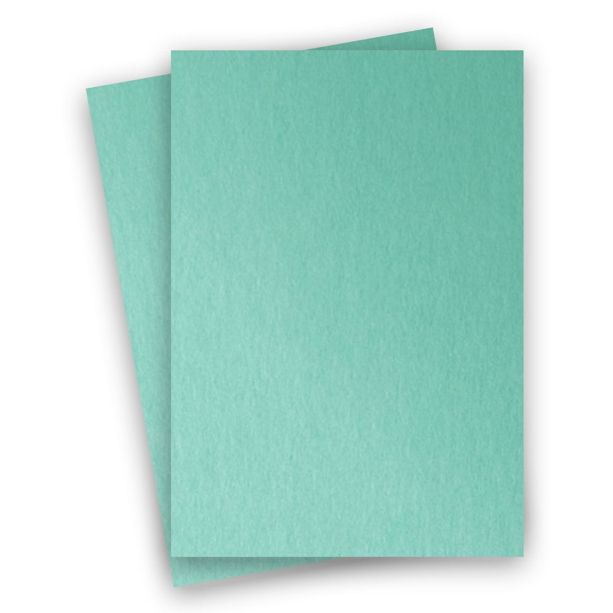 Metallic BLUE-GREEN LAGOON 8.5X14 (Legal) Paper 105C Cardstock - 150 PK -- Pearlescent 8-1/2-x-14 Metallic Card Stock Paper - Business, Card Making, Designers, Professional and DIY