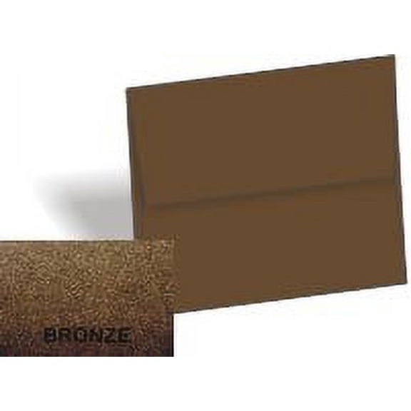 Metallic BRONZE A2 Envelopes 32T - 50 PK -- Shimmer-like A2 (4-3/8-x-5-3/4) 4X5 holds paper folded 4-ways -Great Invitation, Response and DIY Greeting Envelopes