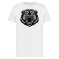 thumbnail image 1 of Metallic Bear White Eyes T-Shirt Men -Image by Shutterstock, Male XX-Large, 1 of 2