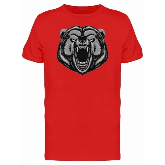 Metallic Bear White Eyes Tee Men's -Image by Shutterstock