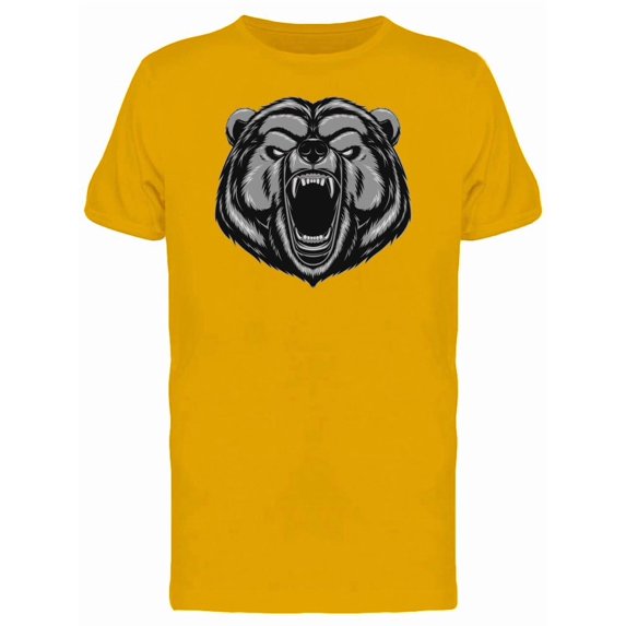Metallic Bear White Eyes Tee Men's -Image by Shutterstock