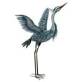 thumbnail image 1 of Metallic Blue Heron - Wings Up - 24.5"X38.5"X47", 1 of 1