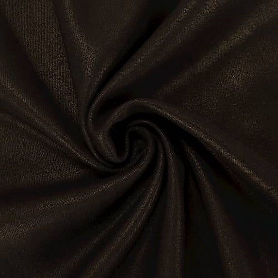 Metallic Brown Brushed Back Jacketing, Fabric By the Yard