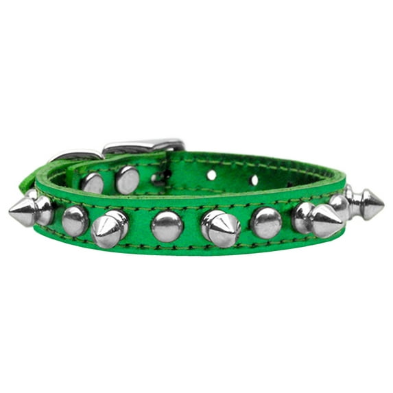 Metallic Chaser Leather Dog Collar Size 26 Emerald Green Emerald Green Mtl 26