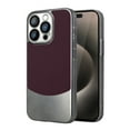 thumbnail image 1 of Metallic Color for iPhone 13 Pro Max Case, Luxury Rugged Shockproof Protective Plating Soft Edge Bumper Frame Frosted Hard Back Thin Fit Phone Case Cover for iPhone 13 Pro Max - Winered, 1 of 10