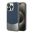 thumbnail image 1 of Metallic Color for iPhone 15 Pro Case, Luxury Rugged Shockproof Protective Plating Soft Edge Bumper Frame Frosted Hard Back Thin Fit Phone Case Cover for iPhone 15 Pro - Blue, 1 of 10