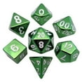 thumbnail image 1 of FanRoll/Metallic Dice Games Poly Set Green 16mm (7) New, 1 of 2