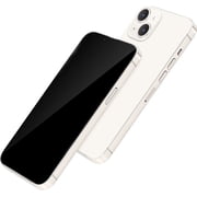 [Metallic] Dummy Phone Display Model Compatible with Phone 13 Pro Max 13 Mini Non-Working Upgraded Metal Frame 13 White blackscreen