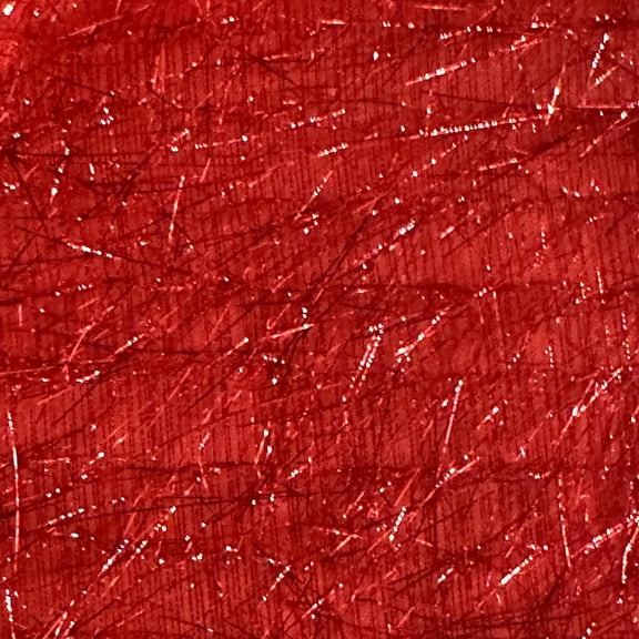 Metallic Eyelash Design Polyester Fabric | Spandex Palace