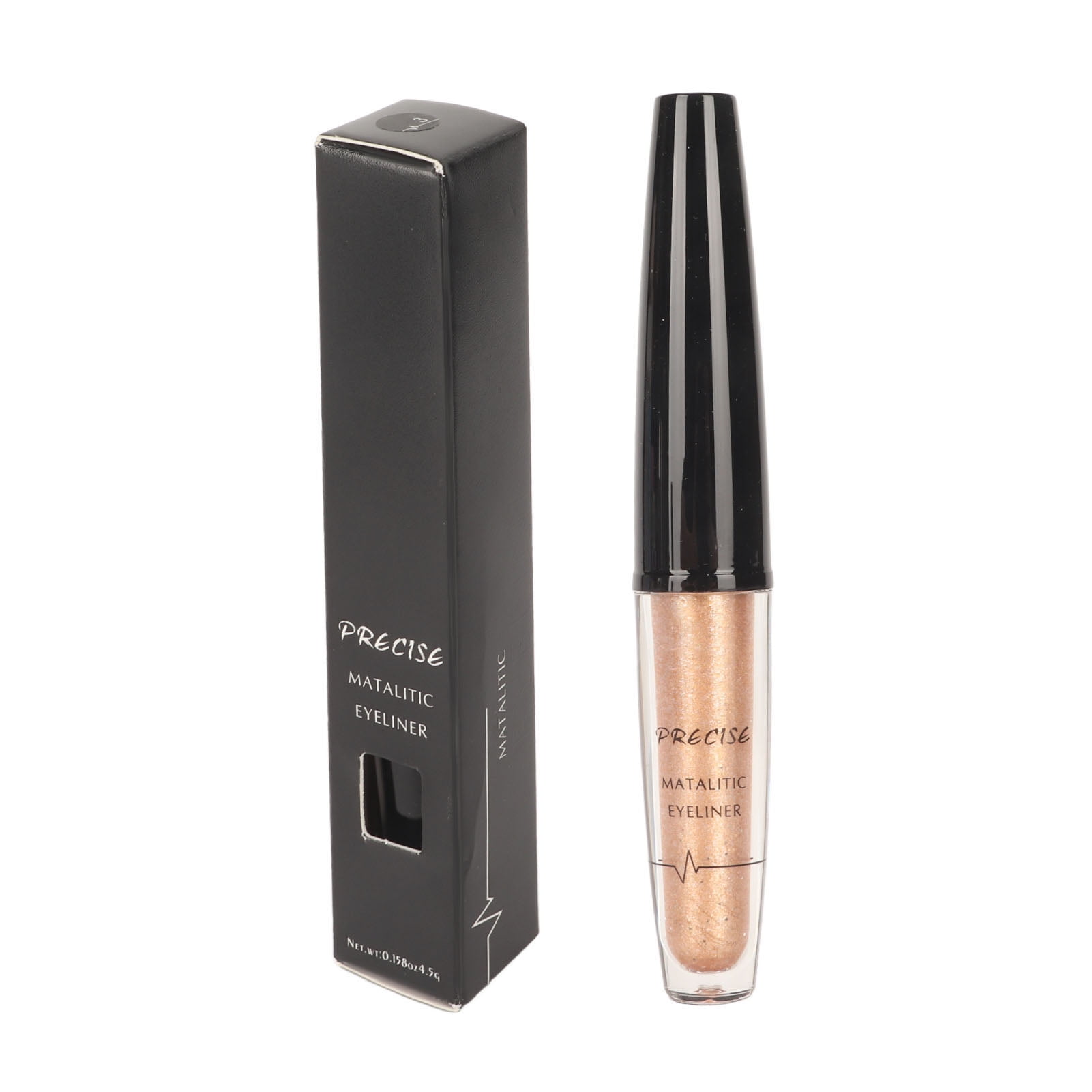 Metallic Eyeliner Pen Long Lasting Waterproof Flexible Smudge Proof