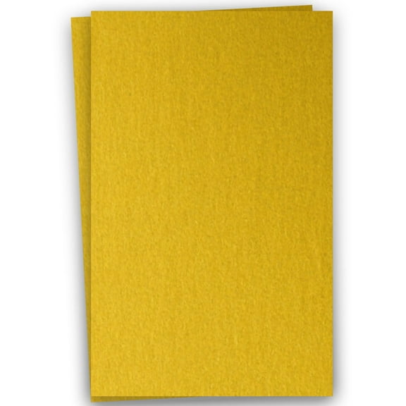 Metallic FINE GOLD 12X18 (Large) Paper 32T Lightweight Multi-use - 200 PK -- Pearlescent 12-x-18 Foldable Everyday Metallic Paper -Great for Professionals, Designers, Crafters & more