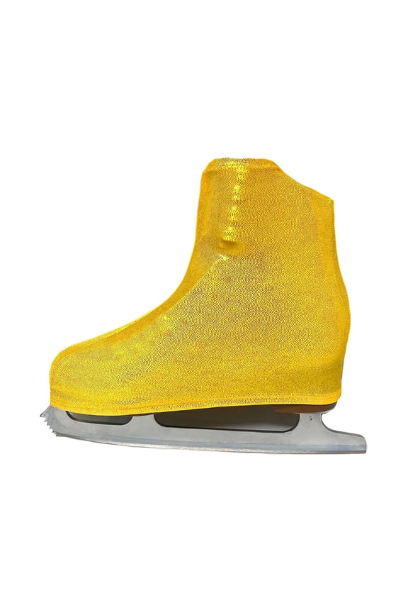 Metallic Figure Skating Boot Covers by Kami-So - Metallic Gold 2