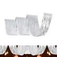 thumbnail image 1 of Silver Metallic Foil Fringe Ceiling Decoration for Holiday,Metallic Foil Ceiling Fringe Curtains,Portable Backdrop Decorations for Birthday,Home,4Pack, 1 of 5