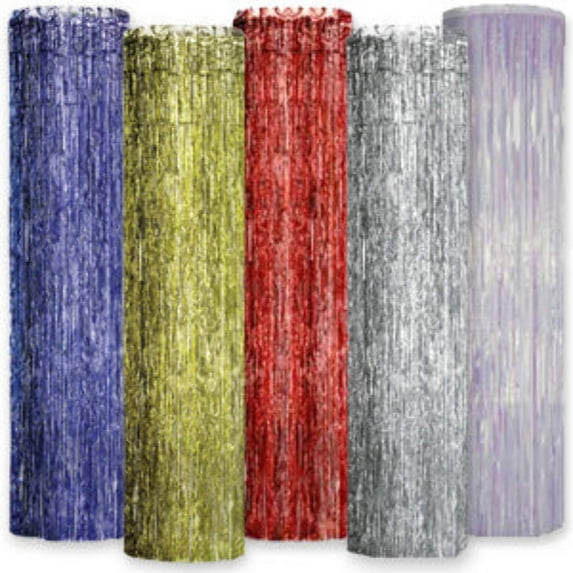 Opalescent Gleam Burst Tinsel Wall Ceiling Hangers Danglers Decoration