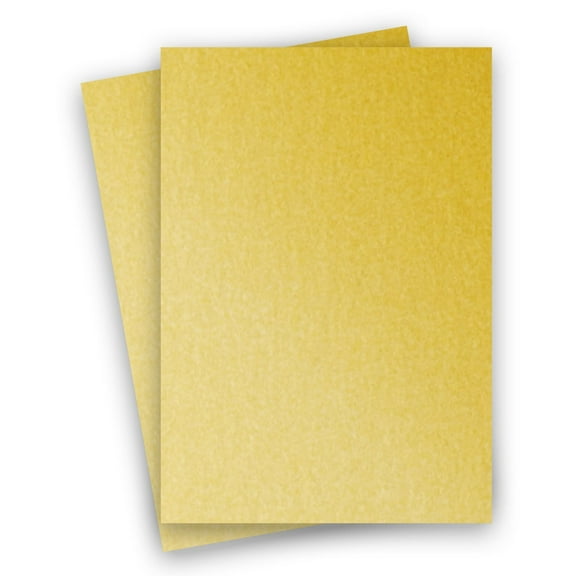 Metallic GOLD 8.5X14 (Legal) Paper 32T Lightweight Multi-use - 200 PK -- Pearlescent 8-1/2-x-14 Foldable Everyday Metallic Paper for Business, Designers and DIY Projects