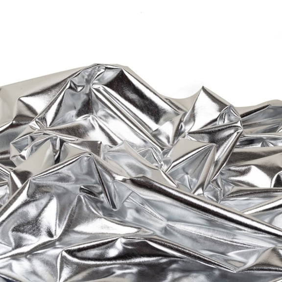 Metallic Gold Foil Textile Stretchable Spandex Cloth For Dance Costumes And Yogas Apparel