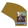 thumbnail image 1 of Metallic Gold Picture Frame Mat for 12x16 Frames - Fits 10x14 Photos - 50 Mats, 1 of 7