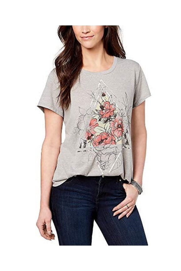 Metallic Graphic T-Shirt Poppy Floyd M