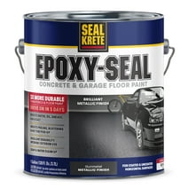 Metallic Gunmetal, Seal-Krete Epoxy-Seal Concrete and Garage Floor Paint, 1 gallon